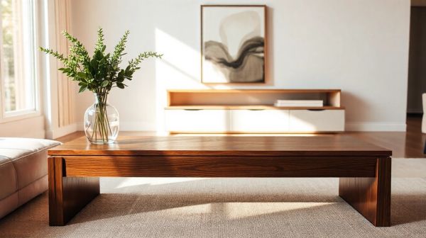 Les meilleures tables basses au design élégant pour salons modernes