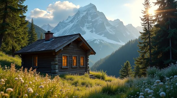Séjournez dans un chalet au mont-blanc : confort et nature