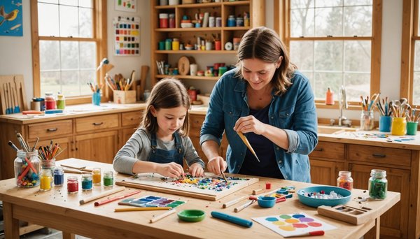 Bricolage maison : projets amusants pour tous les niveaux